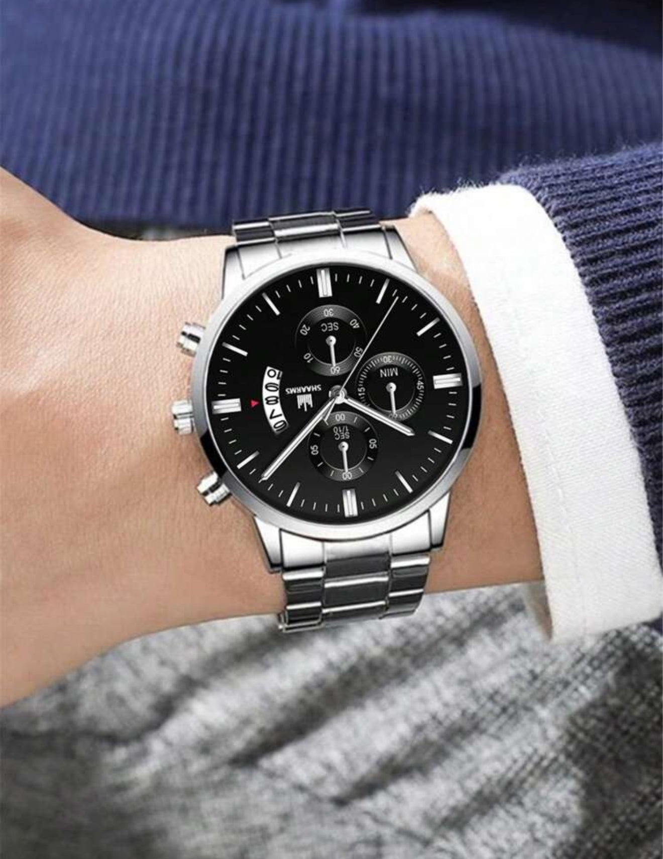 Montres homme en acier – Élégance et robustesse