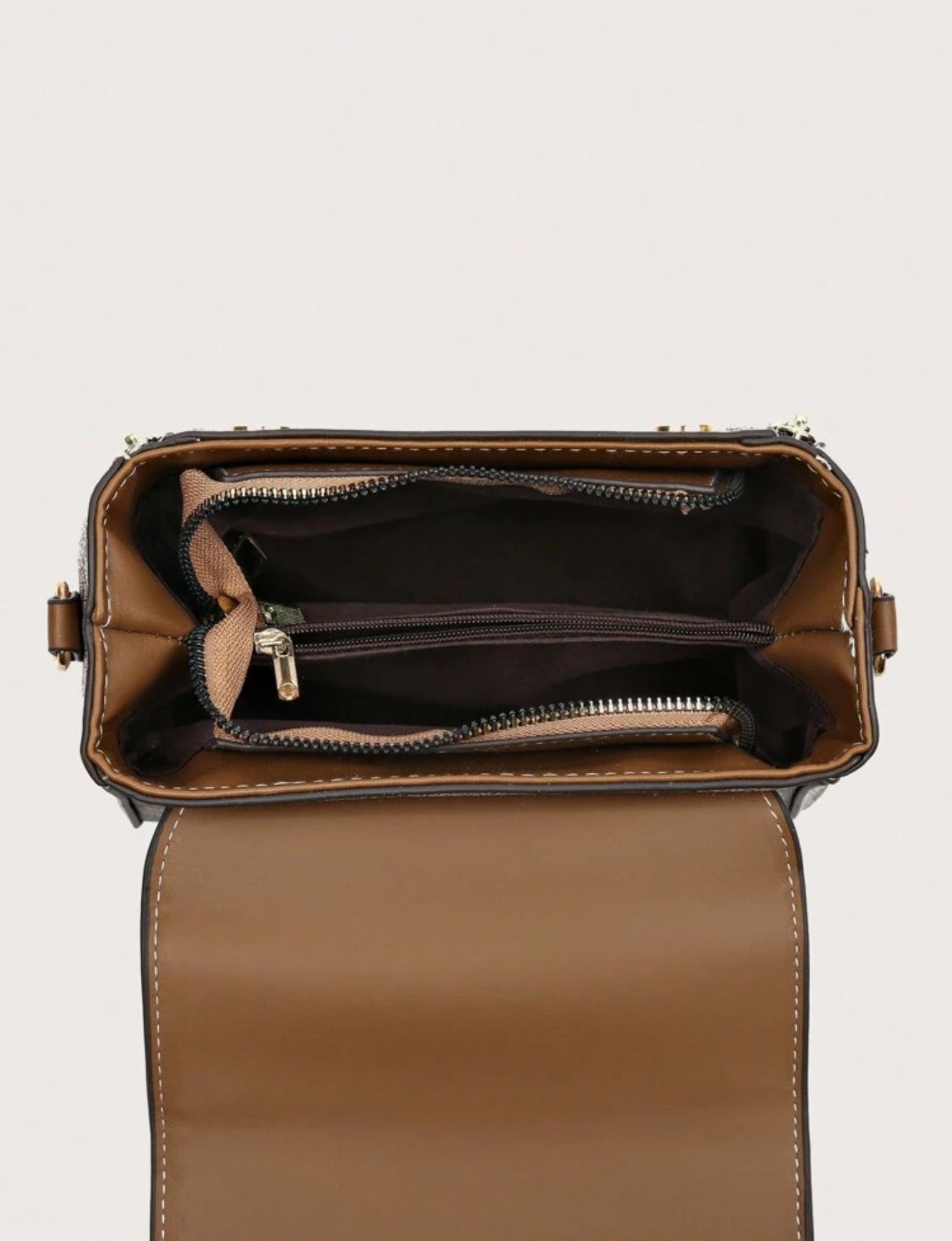 Sac à main luxe effet cuir motif géométrique – Élégance & Praticité
