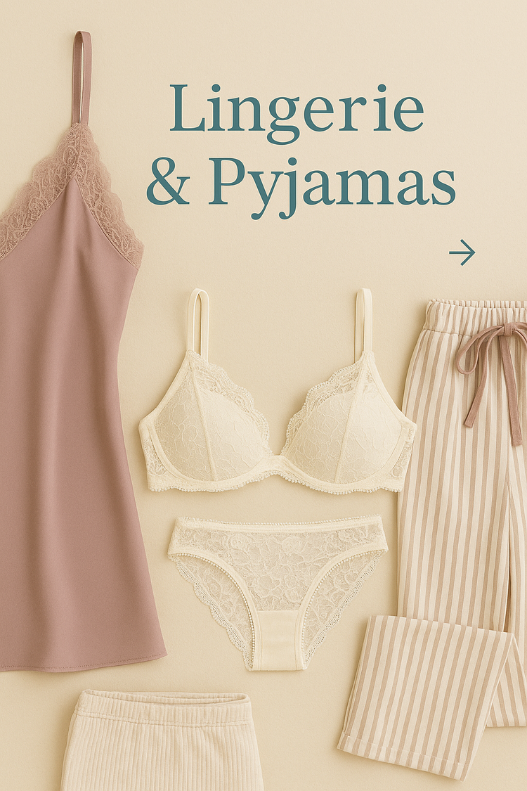Lingeries et pyjamas