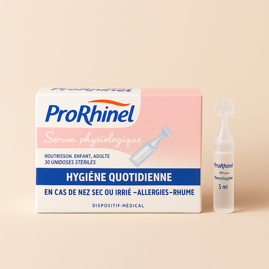Sérum physiologique Prorhinel – 30 unidoses de 5 ml