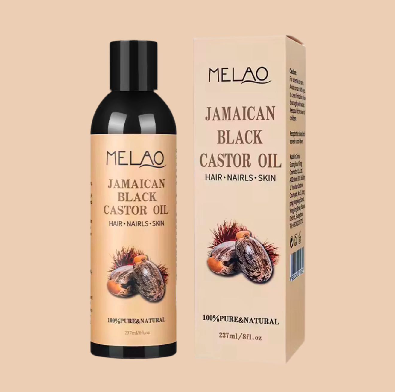 Huile de Ricin Noir- Jamaican Black Castor Oil (237 ml)